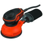 Ponceuse excentrique black & decker 260 w 125 mm