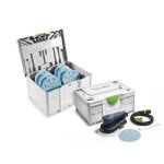 Ponceuse excentrique ets ec 150 / 3 eq - sys gr - festool - avec systainer abrasifs - systainer - 578265 ...