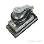 Ponceuse orbitale pneumatique 12 x 90 x 170 mm silverline 763565