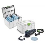 Ponceuse rotex ro 150 feq - sys gr - festool - avec systainer d'abrasifs - systainer - 578257