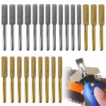 Popu - 24 pices affuteuse de chaine tronconneuse, affteur de trononneuse, gabarit affutage chaine ...