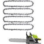 Popu - 4 chaînes de tronçonneuse de 35cm / 14 , 52 conduire des liens 3 / 8 lp pas remplacement de chaîne ... Popu - 4 chaînes de tronçonneuse de 35cm / 14 , 52 conduire des liens 3 / 8 lp pas remplacement de chaîne ...