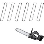 Popu - 6 pièces chaine de tronconneuse 8 pouces, mini chaîne de tronçonneuse, chaîne de tronçonneuse, ... Popu - 6 pièces chaine de tronconneuse 8 pouces, mini chaîne de tronçonneuse, chaîne de tronçonneuse, ...
