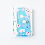 Porte - cartes de crdit en fleur de cerisier, etui laser en pvc pour cartes de visite, organisateur ...
