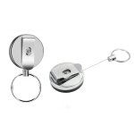 Porte - cl�s extensible avec fonction yo - yo et ficelle 62 cm paquet de 2