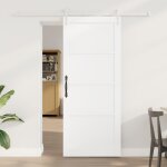 Porte coulissante vidaxl avec kit de matériel blanc 83x202 cm en bois massif de pin, porte intérieure ... Porte coulissante vidaxl avec kit de matériel blanc 83x202 cm en bois massif de pin, porte intérieure ...