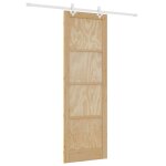 Porte coulissante vidaxl avec matriel 78x232 cm en pin massif, porte intrieure vidaxl 'orkdal'78x232x4 ...