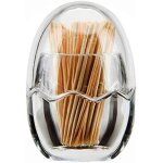 Porte - cure - dents en forme d'?uf en acrylique (sans cure - dents) seau distributeur de cure - dents ...