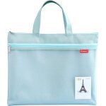 Porte - documents a4 avec fermeture clair - sac de transport en nylon - sac en maille - etanche - double ...