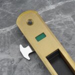 Portes et fen�tres coulissantes ensemble serrure de porte coulissante en verre support en u remplacement ...