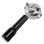 Porte - filtre pour machine a cafe en acier inoxydable 58 mm pour expobar double mouth / e61 /