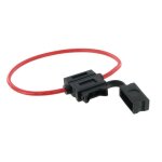 Porte fusible enfichable avec fil