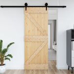 Porte narvik 85x210 cm bois massif de pin Porte narvik 85x210 cm bois massif de pin