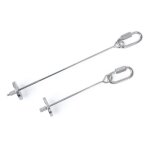 Porte - nourriture en acier inoxydable pour oiseaux, 2 pièces, mangeoire a fruits et légumes, bâton de ... Porte - nourriture en acier inoxydable pour oiseaux, 2 pièces, mangeoire a fruits et légumes, bâton de ...