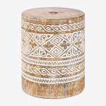 Porte - parapluie en bois ainsa bois blanc vintage Porte - parapluie en bois ainsa bois blanc vintage