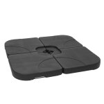 Porte - parasol hwc - f78, support pour parasol d�port� / march�, pour croix de pied, a remplir jusqu'� ...