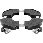 Porte plante a roulettes, rglable Ø 35 - 48cm, capacit de 150 kg chariot  roulettes pot de fleur ...