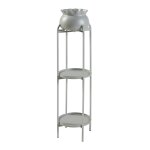 Porte - plantes style intemportel support 95 x 27 x 27 cm beige helloshop26 03 0010340