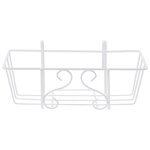Porte - pot de fleurs suspendu, garde - corps de balcon, etag�re de jardini�res, rail m�tallique, cl�ture, ...