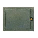 Porte de ramonage jardinier massard - fonte - dimensions 19 x 20 cm