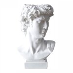 Porte - stylo de statue créative, sculpture fc, portrait en résine, boîte de rangement pour pinceaux ... Porte - stylo de statue créative, sculpture fc, portrait en résine, boîte de rangement pour pinceaux ...