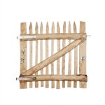 Portillon de jardin en ch�taignier naturel ¿ l150 cm