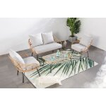 Porto - salon de jardin r�sine rotin 4 places