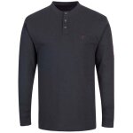 Portwest - pull de travail fr henley antistatique r�sistant � la flamme bleu marine m