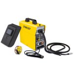 Poste � souder mig - mag no gas stanley mikromig c�ble de masse, torche, fil fourr� et masque de soudage ...