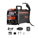 Poste  souder - vevor - mig - 130 a - machine de soudage synergique - noyau de flux sans gaz fil fourr ...