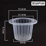 Pots de culture de plantes hydroponiques, support de panier en filet sans sol pour serre, plateau de ... Pots de culture de plantes hydroponiques, support de panier en filet sans sol pour serre, plateau de ...