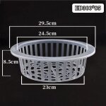 Pots de culture de plantes hydroponiques, support de panier en filet sans sol pour serre, plateau de ... Pots de culture de plantes hydroponiques, support de panier en filet sans sol pour serre, plateau de ...