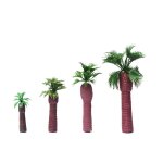 Pots de d�coration bonsa� en plastique, micro plante de paysage, mod�le de simulation de sc�ne d'arbre ...