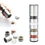 Pot a epices de camping en plein air, récipient bouteille d'assaisonnement portable, ensemble de vaisselle ... Pot a epices de camping en plein air, récipient bouteille d'assaisonnement portable, ensemble de vaisselle ...