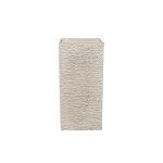 Pot de fleurs beige 35 x 35 x 70 cm gaza Pot de fleurs beige 35 x 35 x 70 cm gaza