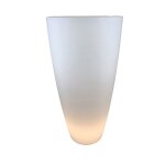 Pot de fleurs conique delight 200l lumineux Pot de fleurs conique delight 200l lumineux