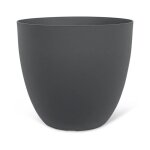 Pot de fleurs - garden id - phoenix anthracite - 60 x 56 cm - 100% recycl� et recyclable - r�sistant ...