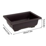 Pots de fleurs imitation argile violette plantes succulentes pots extrieur jardin paysage bonsa pot ...