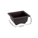 Pots de fleurs imitation argile violette plantes succulentes pots extrieur jardin paysage bonsa pot ...