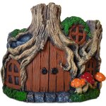 Pot de fleurs maison hobbit en b�ton peint a la main ¿ cache - pot pour plantes, bonsa�s et fleurs ¿ ...