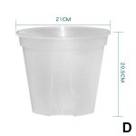 Pots de fleurs d'orchidées transparents, pots en plastique de jardin, pots de pépinière respirants pour ... Pots de fleurs d'orchidées transparents, pots en plastique de jardin, pots de pépinière respirants pour ...
