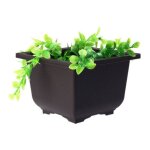Pot de fleurs en plastique, balcon, bassin carr�, bonsa� de maison, bol de jardini�re, p�pini�re s / ...