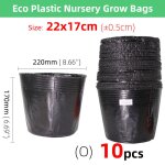 Pot de fleurs en plastique jetable de 16 tailles, bol de nutrition, tasse de semis, boîte de semis noire, ... Pot de fleurs en plastique jetable de 16 tailles, bol de nutrition, tasse de semis, boîte de semis noire, ...