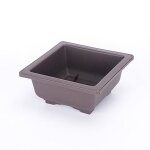 Pot de fleur rectangulaire, design de drainage simple et lgant, pot succulent pais, jardinire succulente ...