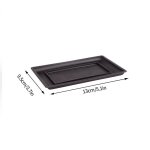 Pots de fleurs rectangulaires imitation argile violette bonsa pots jardin paysage plantes succulentes ...