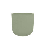 Pot de fleurs rond basalt up - � 40 x 37 cm - 32, 5 l - vert amande - eda