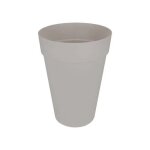 Pot de fleurs rond elho loft urban haut 42 - gris - Ø 42 x h 56 cm - extrieur