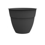 Pot de fleur rond osaka � 70 x h. 61, 8 cm anthracite - eda