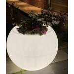 Pots de fleurs rond sph�rique xxl speranza 325l eclairant - lot de 2