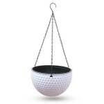 Pots de fleurs suspendus - ensemble de 3 paniers suspendus de 25 cm pour int�rieur et ext�rieur, balcon ...